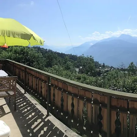 Chalet Tyl, Vue Imprenable Sur Les Alpes Valaisannes * Crans-Montana
