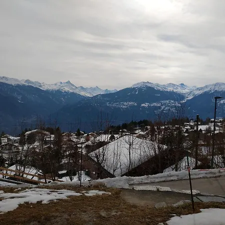 Chalet Tyl, Vue Imprenable Sur Les Alpes Valaisannes Appartement