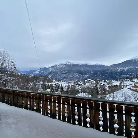 Appartement Chalet Tyl, Vue Imprenable Sur Les Alpes Valaisannes *